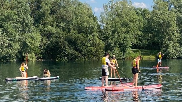 Paddleboard Hire with Wetsuits at Oxford Wet n Wild for Two picture