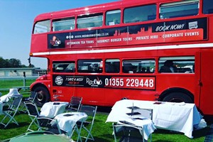 Sparkling Afternoon Tea Glasgow Bus Tour with Red Bus Bistro for Two Image 4