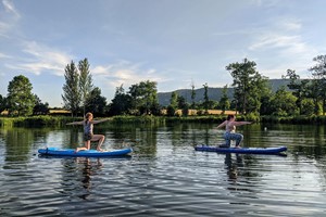 90 Minutes Stand Up Paddle Boarding Yoga for Two picture