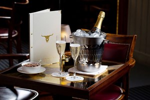 Three Course Meal with Champagne Celebration for Two at Marco Pierre White London Steakhouse Co Image 2