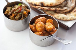 Four Course Meal with Glass of Wine at Indian Essence for Two picture