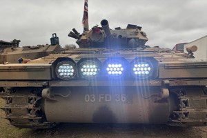 Scorpion Tank Experience with Live Firing for Two at SWB Motorsport picture
