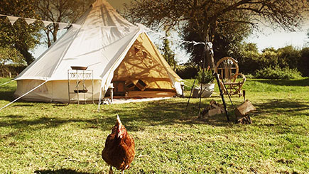Buy Two Night Bell Tent Glamping Break in Gloucestershire Buy Two Night Bell Tent Glamping Break in Gloucestershire