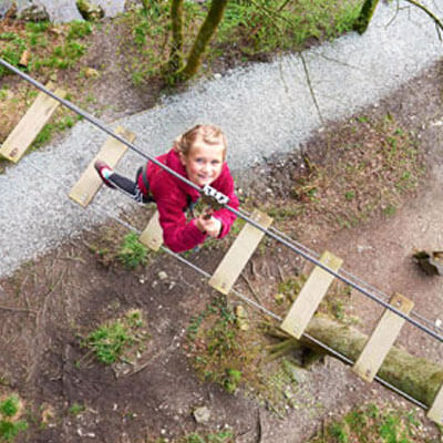 5 star review for the Tree Top Adventure at Go Ape for One Adult and One Child