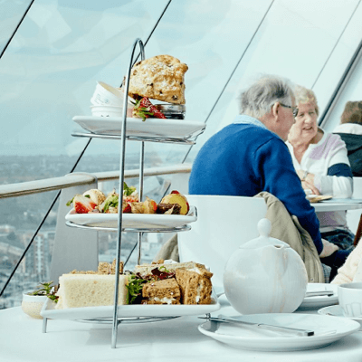 Afternoon Tea with a View at Spinnaker Tower for Two