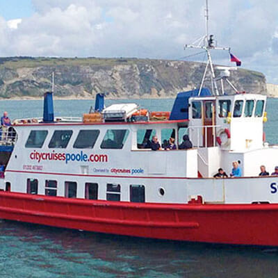 5 star review for the  Poole Harbour and Islands Boat Cruise for Two