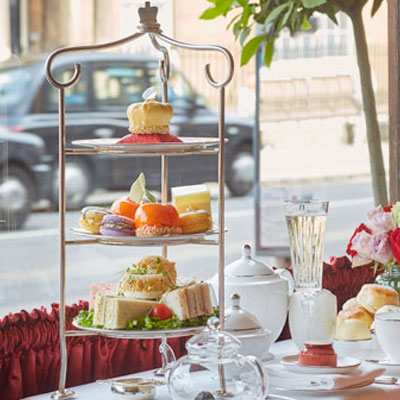 5 star review for the Bottomless Champagne Afternoon Tea at The Rubens at The Palace