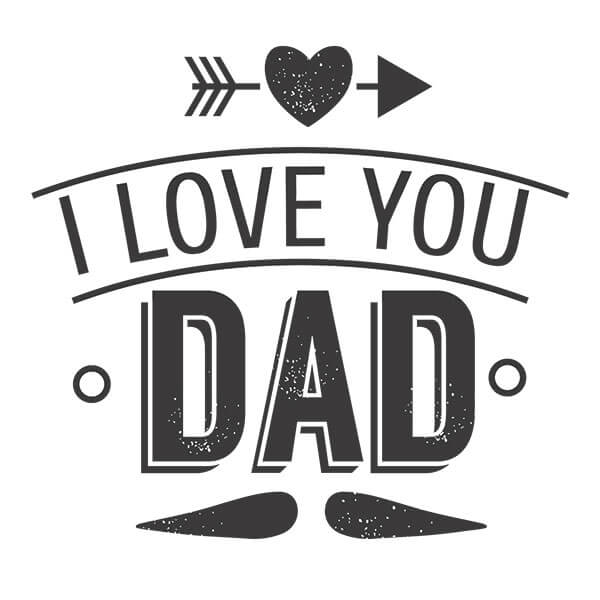 I Love You Dad | Red Letter Days