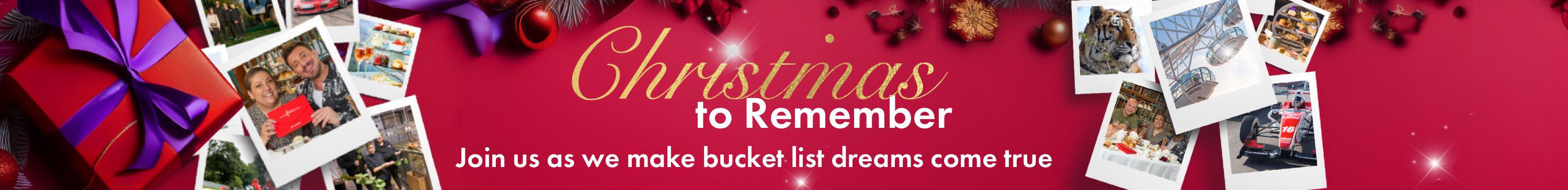 Christmas To Remember - join us as we make bucket list dreams come true