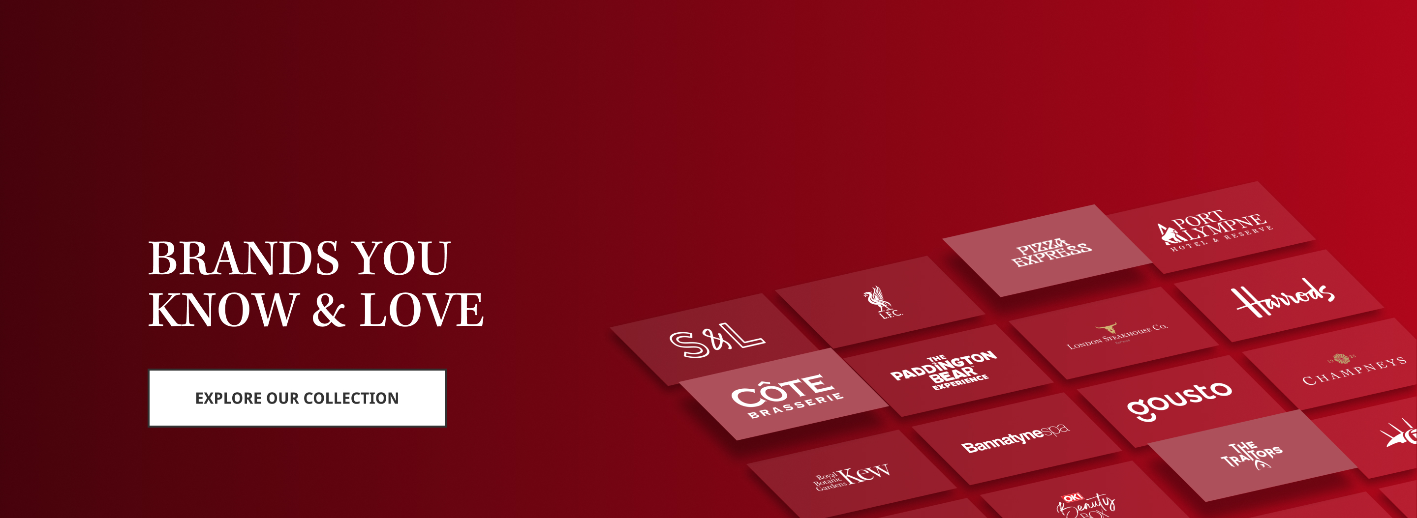 Brands you know and love