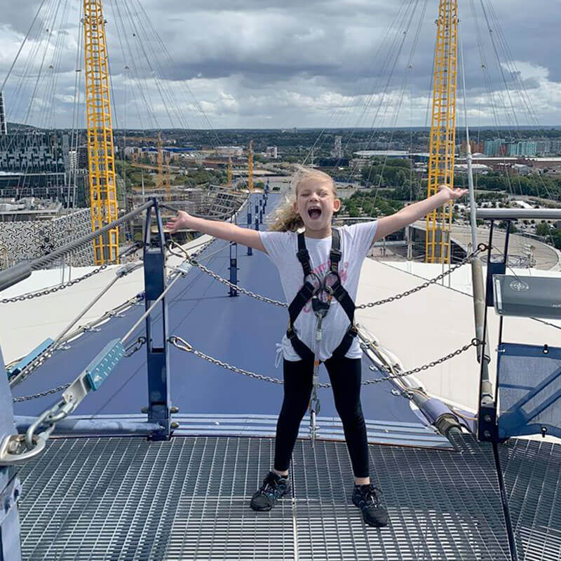 Up at The O2 Climb Experience for Two