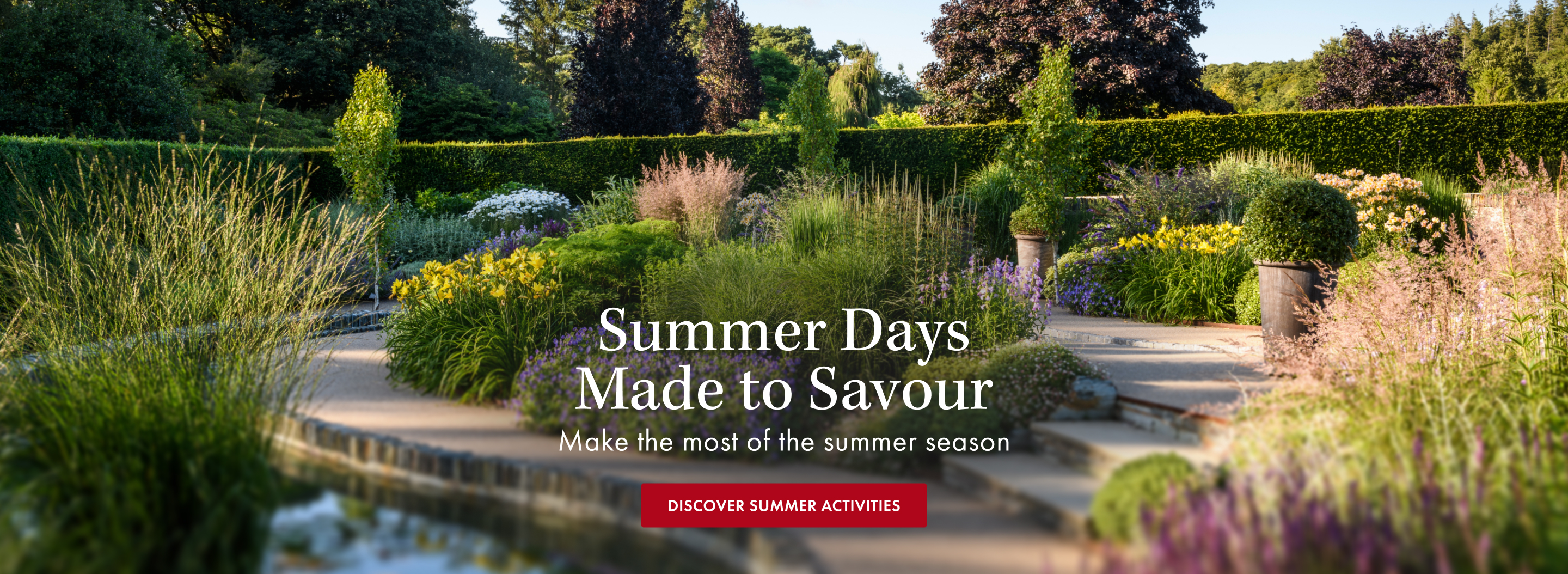 Summer Days Made To Savour - Make the most of the summer season - Discover Summer Activities