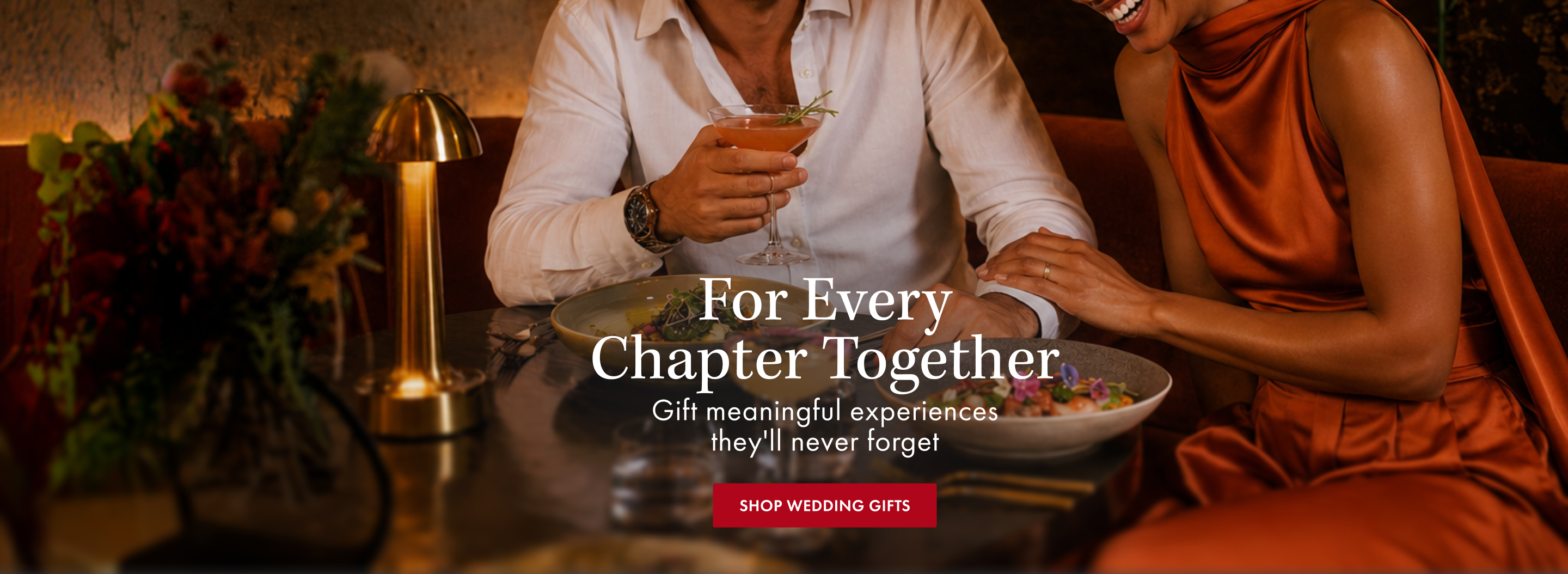 For Every Chapter Together - Gift Meaningful Experiences They'll Never Forget - Shop Wedding Gifts